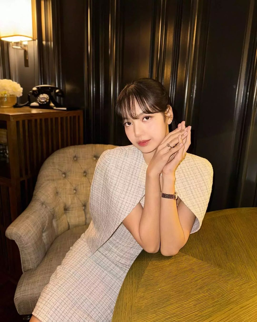 Cardigan & Dress — Korean Street Style