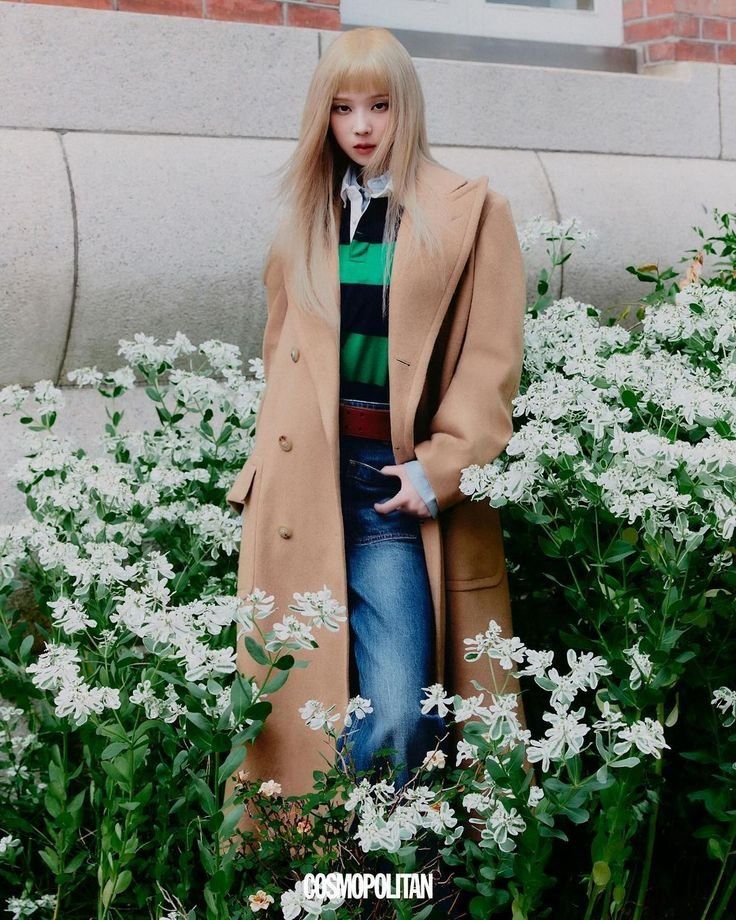 Cardigan & Dress — Korean Street Style