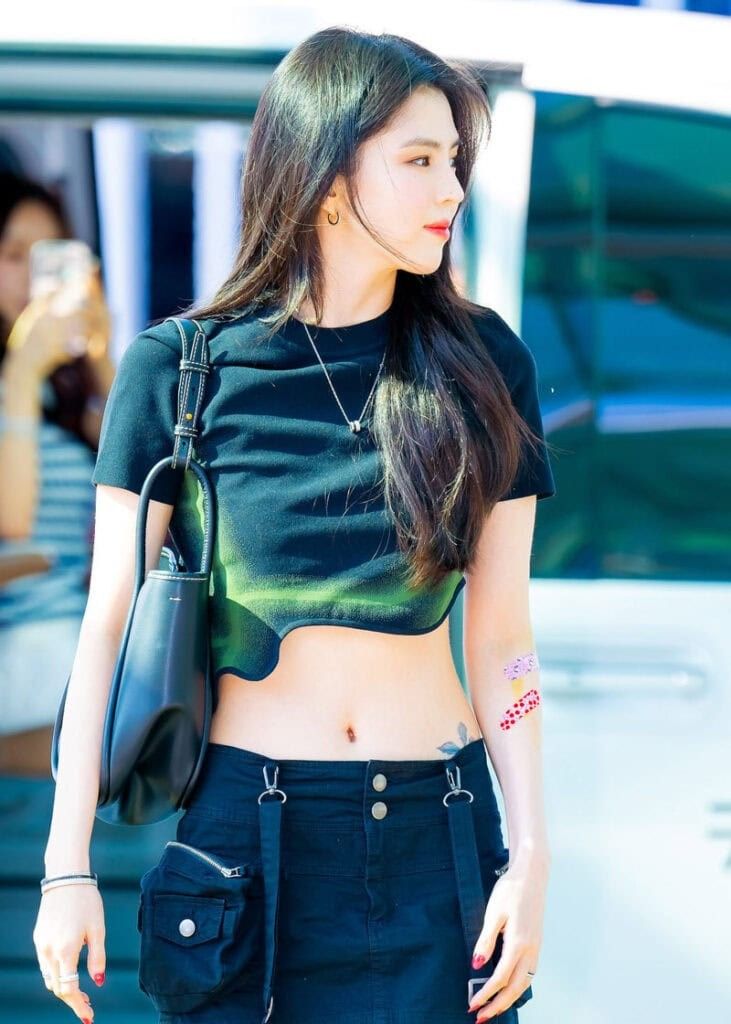 Cardigan & Mini Skirt — Korean Street Style