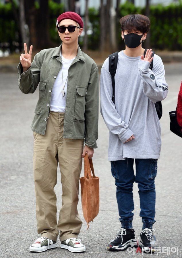 Cardigan & Pants — Korean Street Style