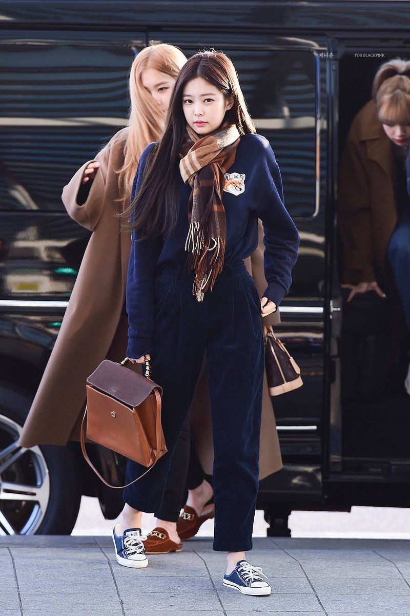 Cardigan & Pants — Korean Street Style