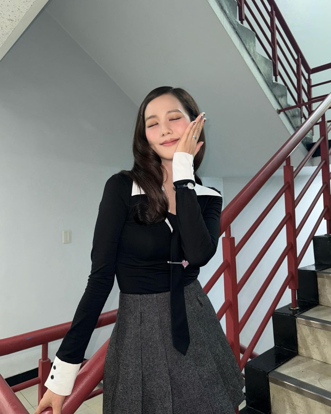 Cardigan & Pants — Korean Street Style