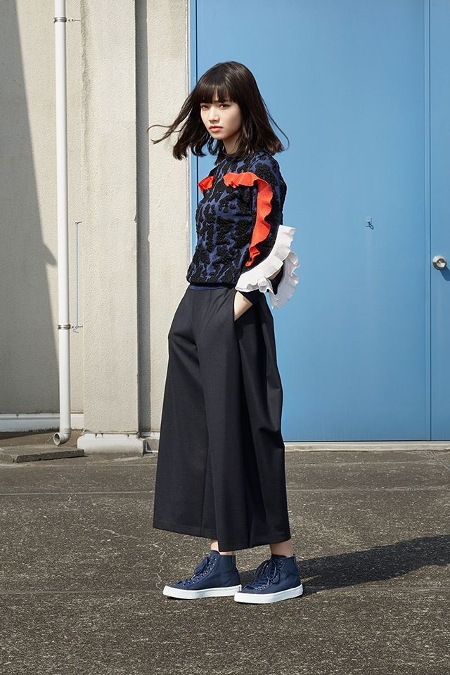 Cardigan & Pants — Korean Street Style