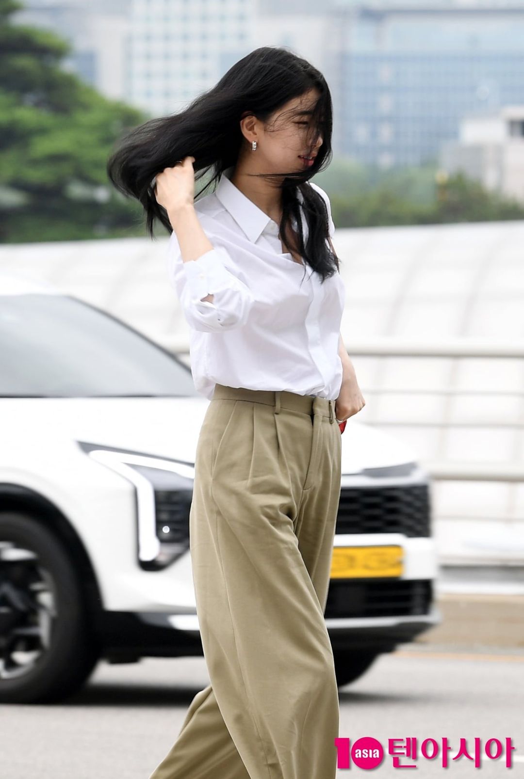 Cardigan & Pants — Korean Street Style