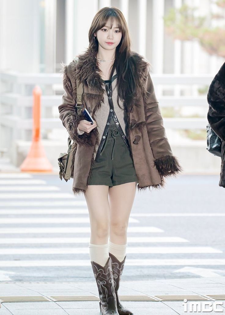 Cardigan & Pants — Korean Street Style