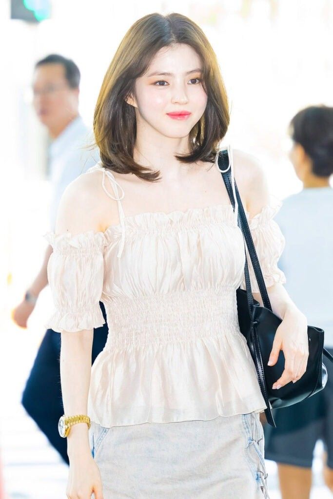 Cardigan & Skirt — Korean Street Style