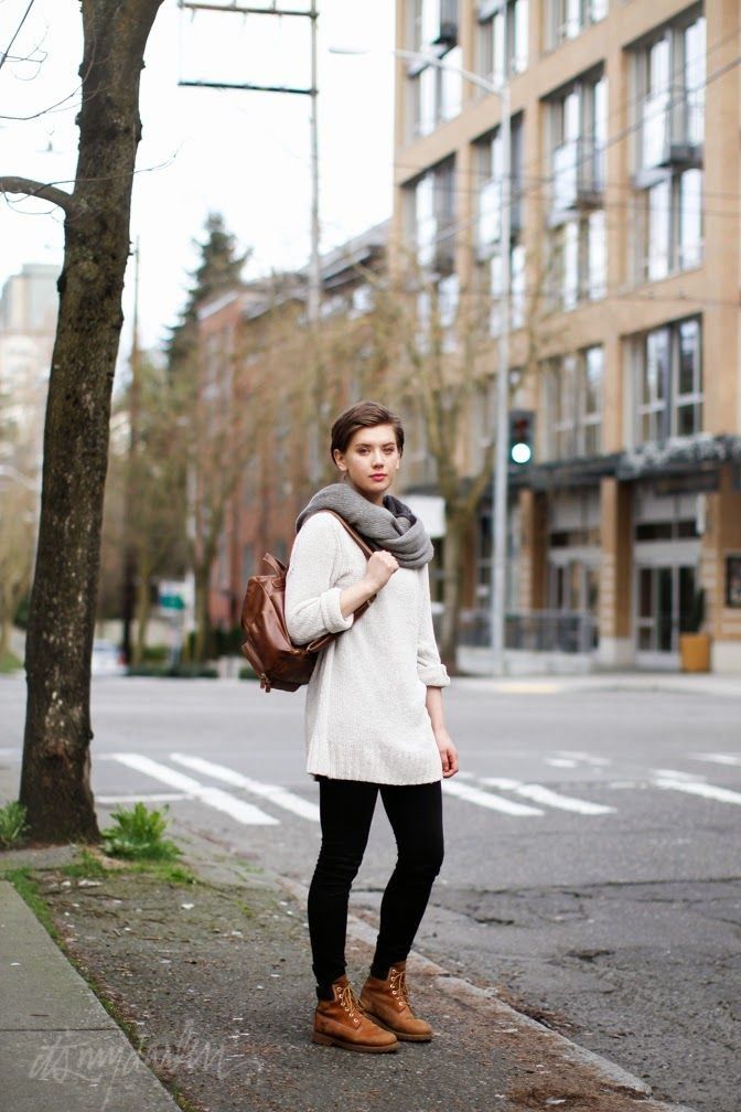 Cardigan & Skirt — Korean Street Style