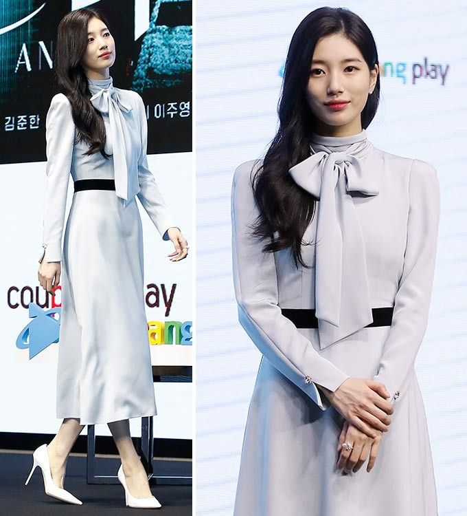 Cardigan & Skirt — Korean Street Style