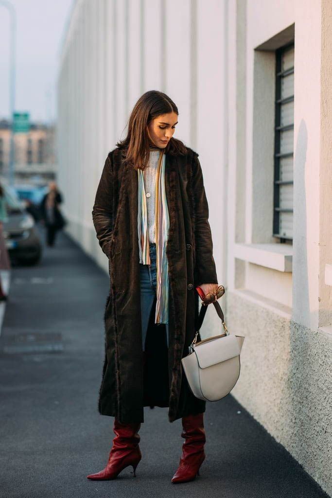 Cardigan & Skirt — Korean Street Style