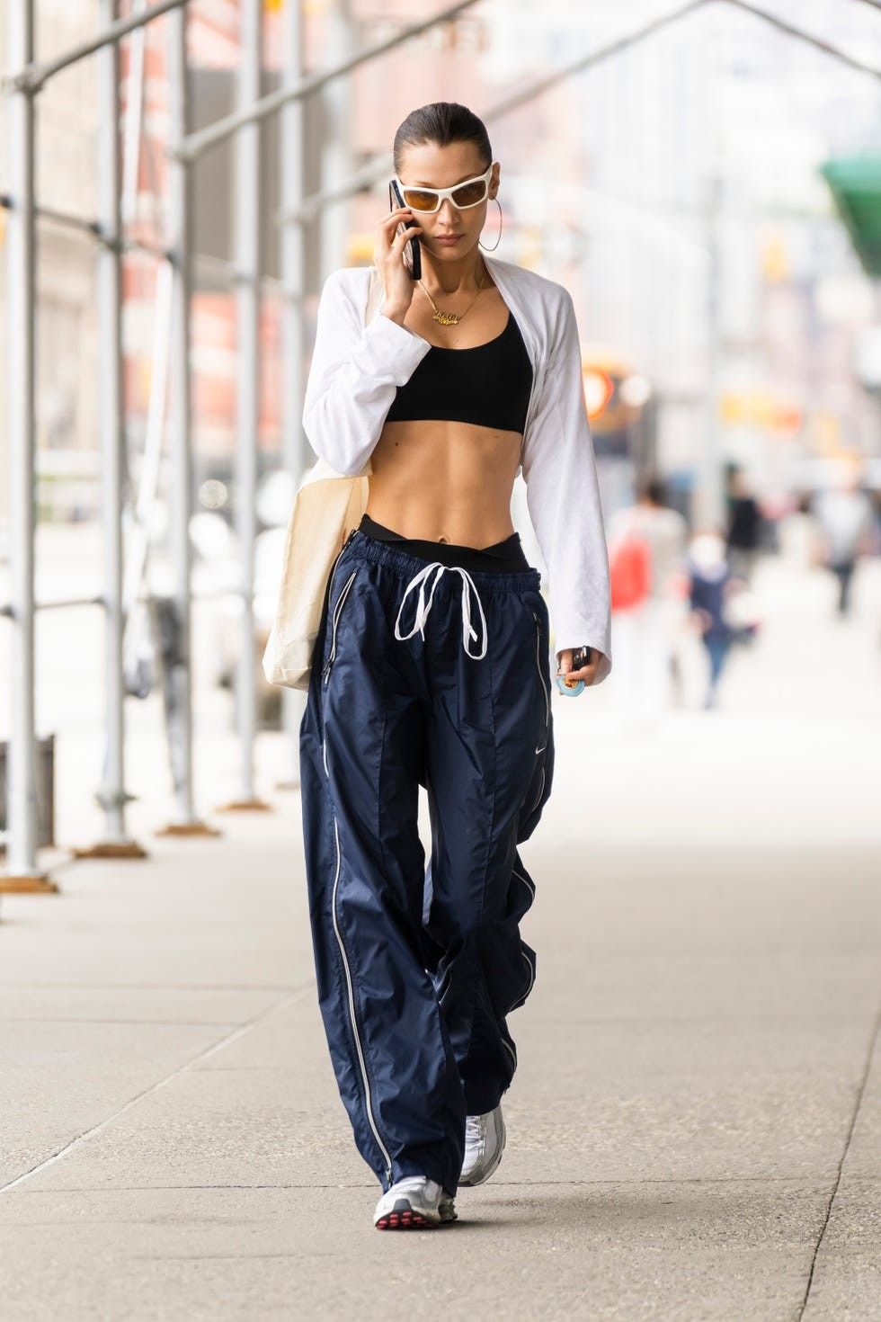 Cardigan & Sweatpants — Korean Street Style