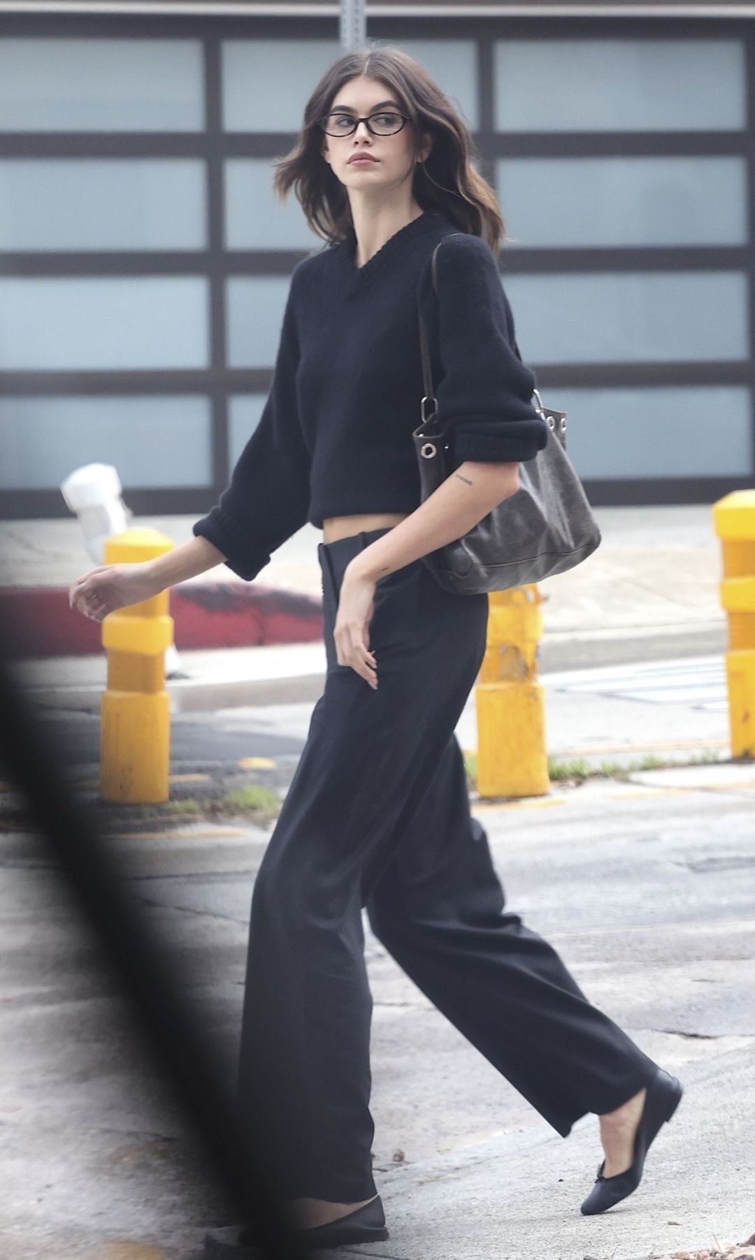 Cardigan & Sweatpants — Korean Street Style