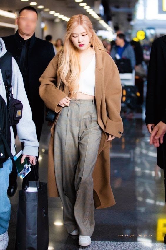 Cardigan & Sweatpants — Korean Street Style