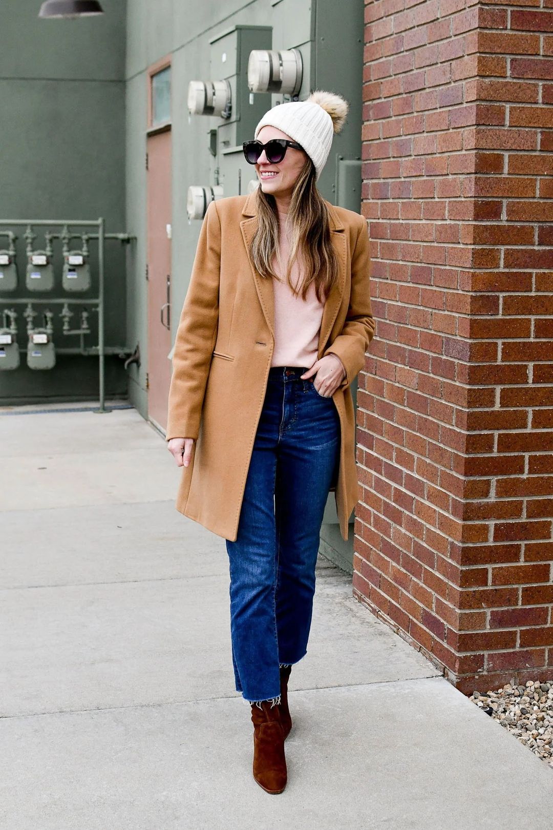 Cardigan & Sweatpants — Korean Street Style