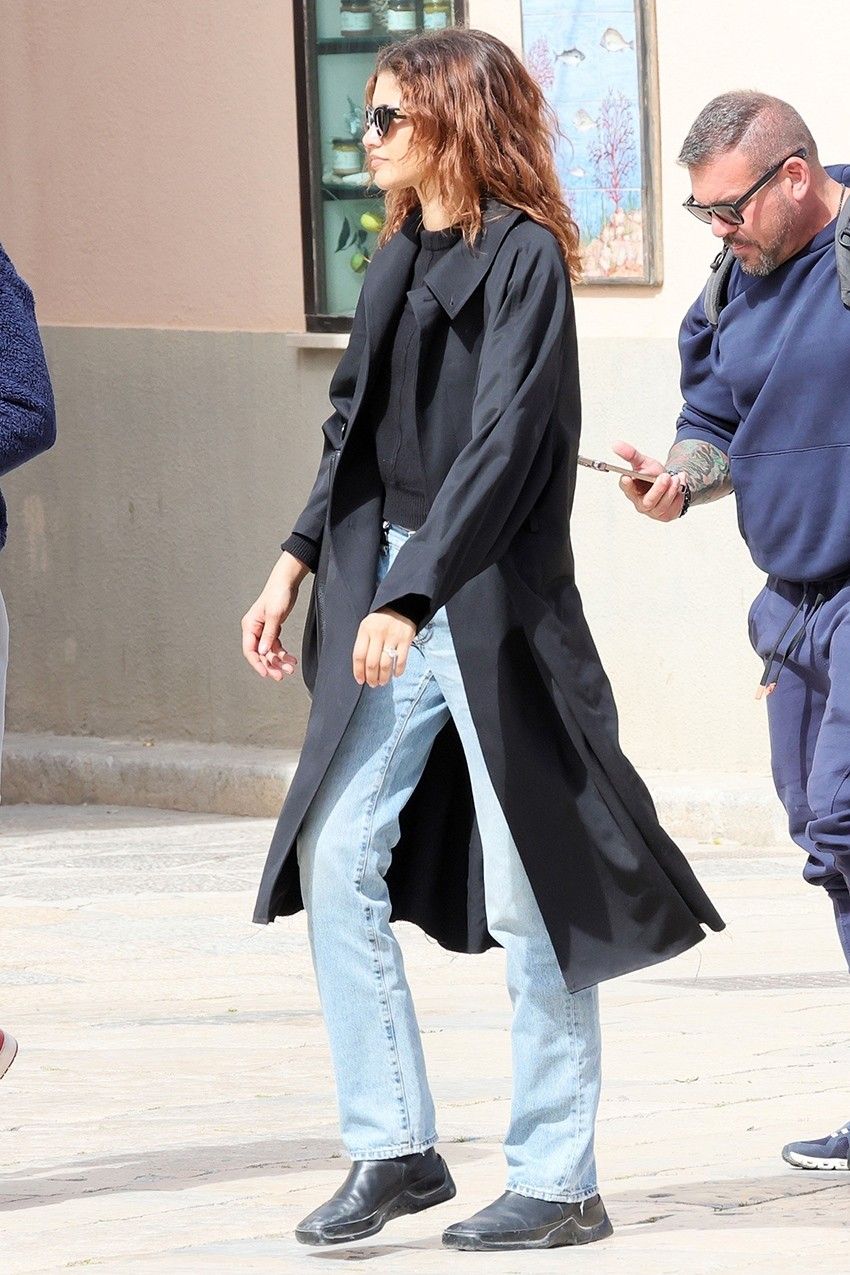 Cardigan & Sweatpants — Korean Street Style