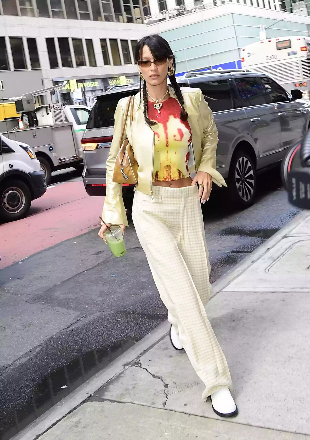 Cardigan & Sweatpants — Korean Street Style