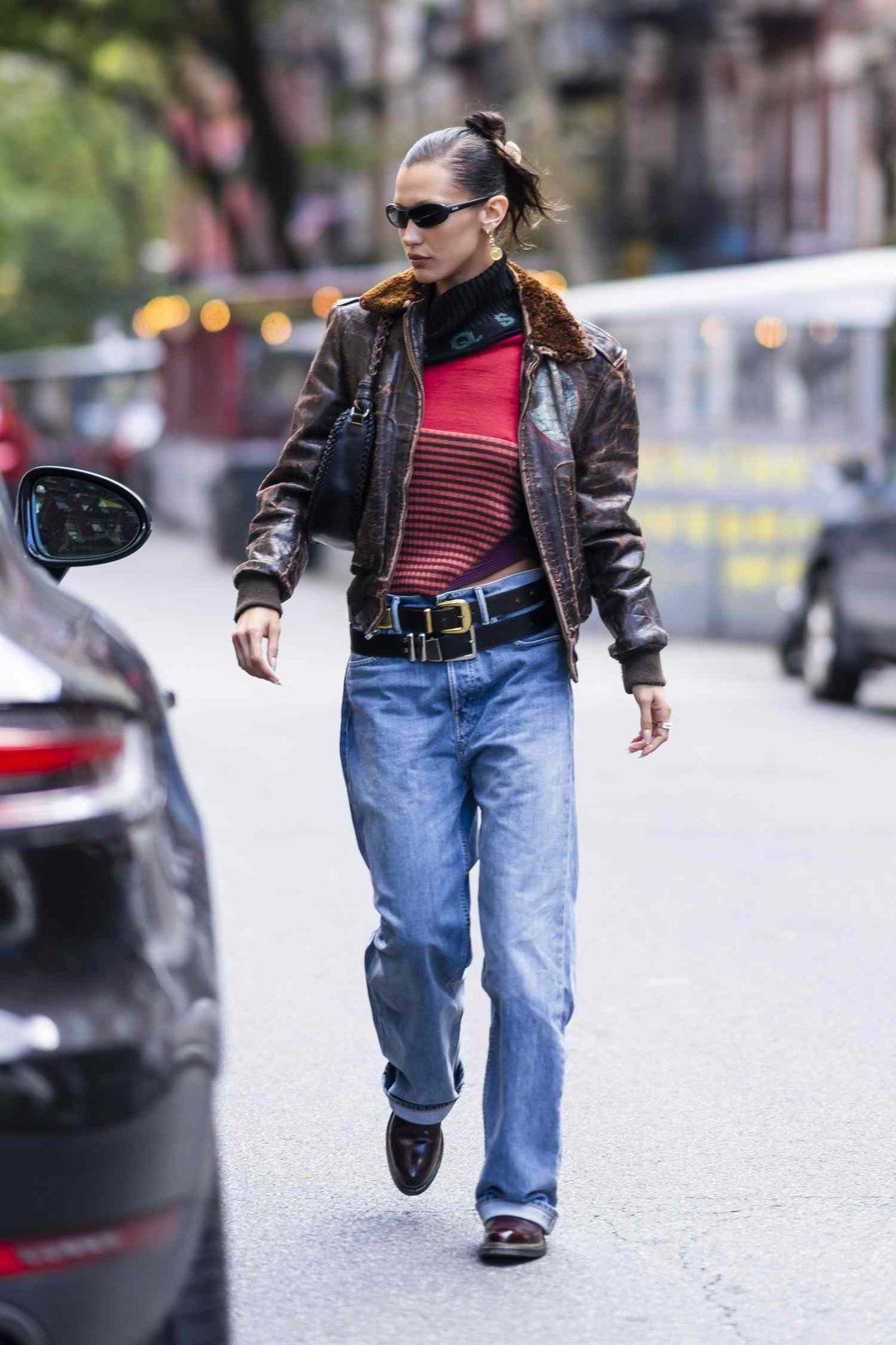 Cardigan & Sweatpants — Korean Street Style