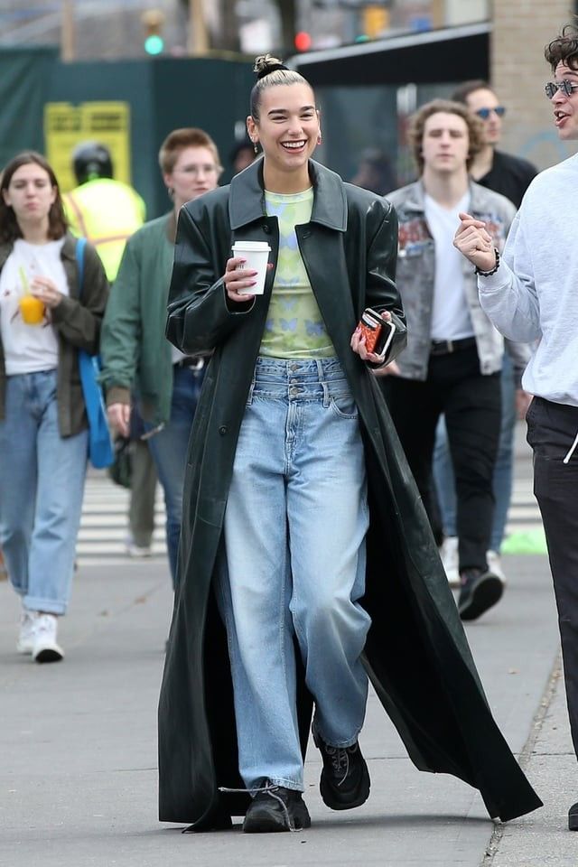 Cardigan & Sweatpants — Korean Street Style