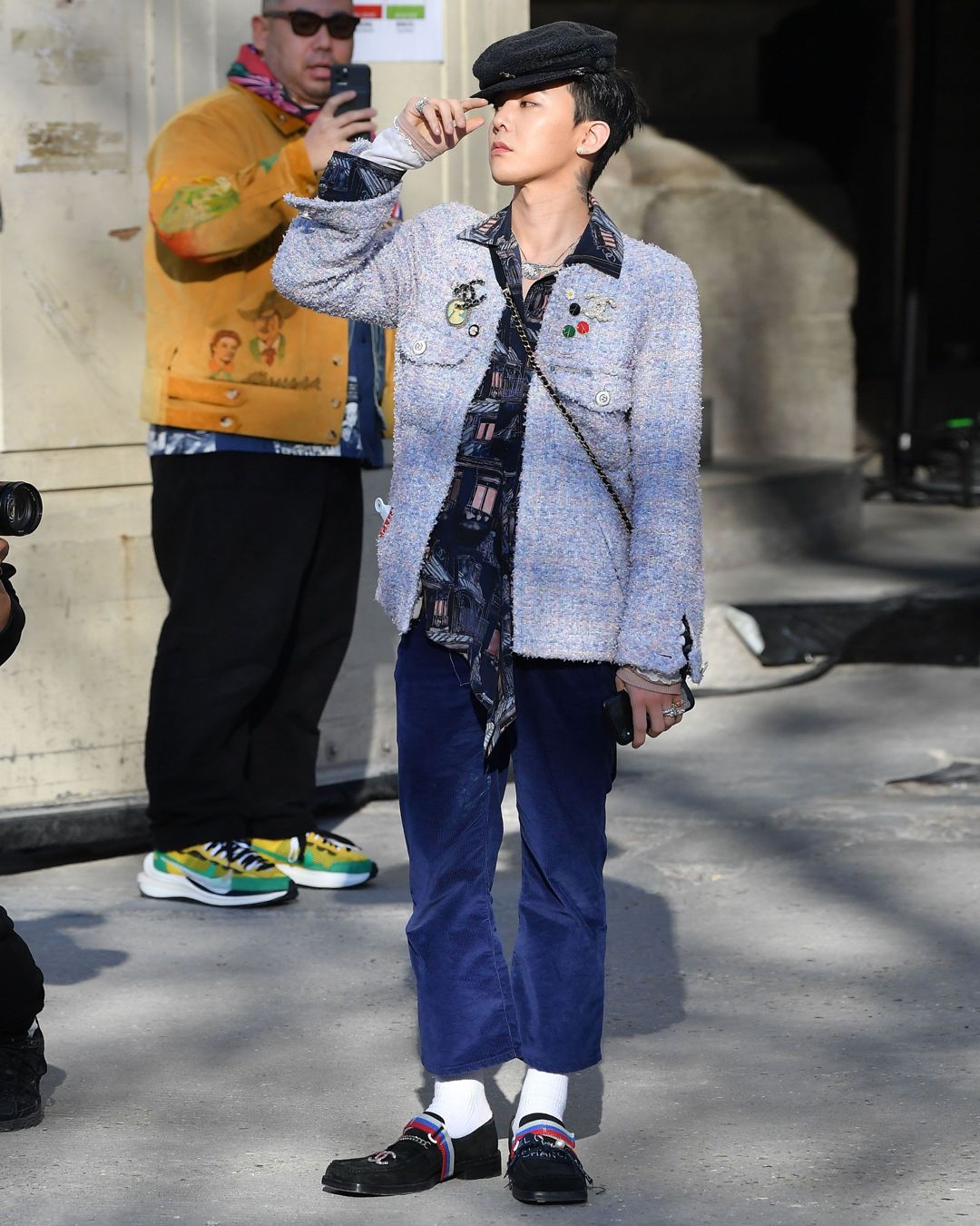 Cardigan & Sweatpants — Korean Street Style