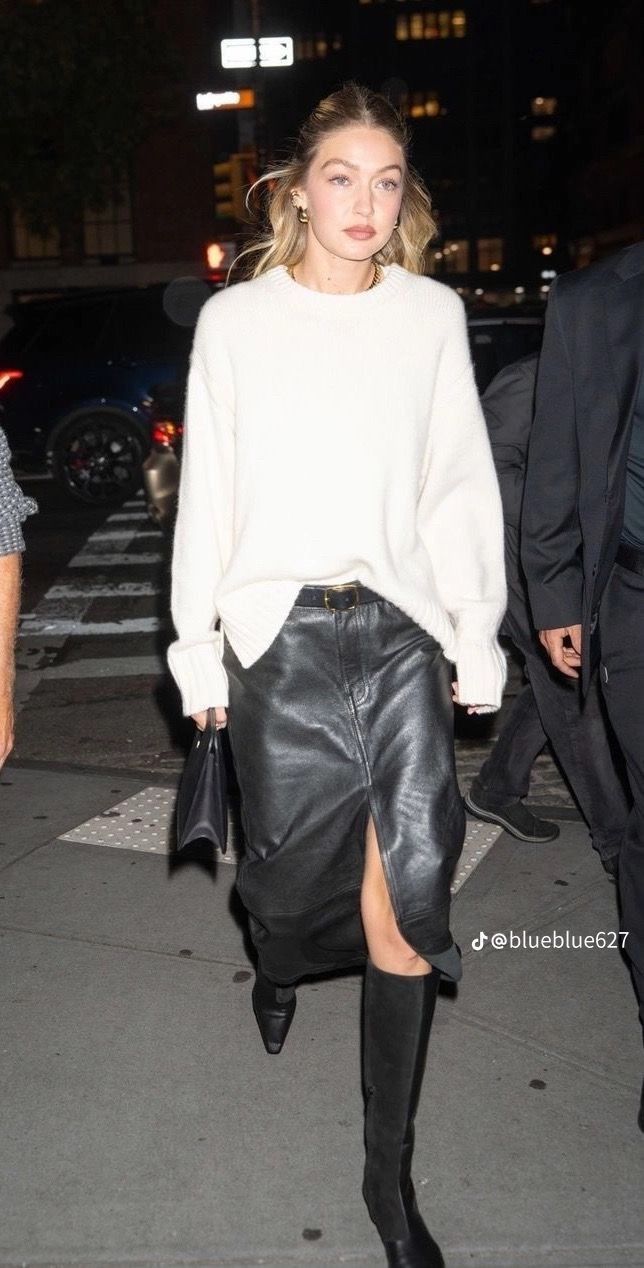 Cardigan & Sweatpants — Korean Street Style