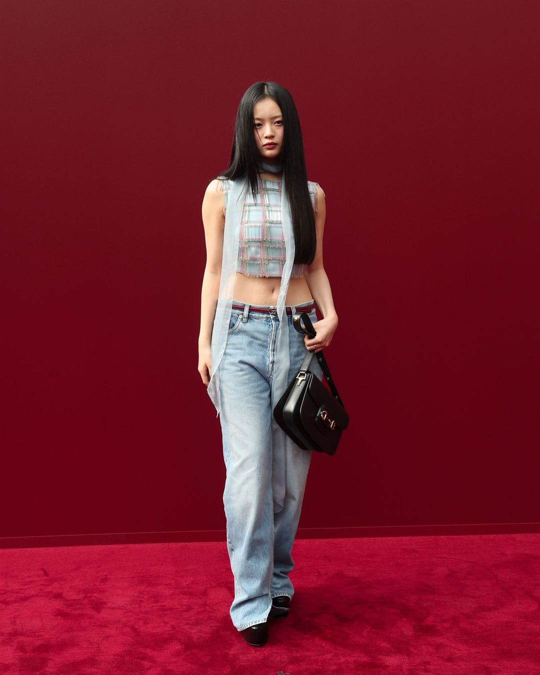 Cardigan & Sweatpants — Korean Street Style