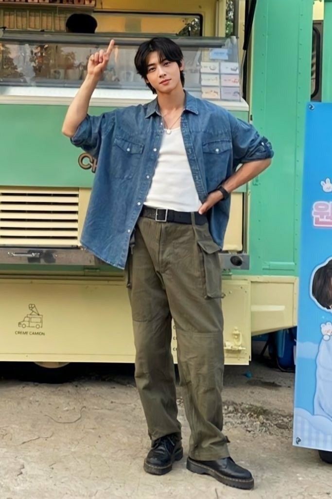 Cha Eun woo Inspired K-Fashion Look #6