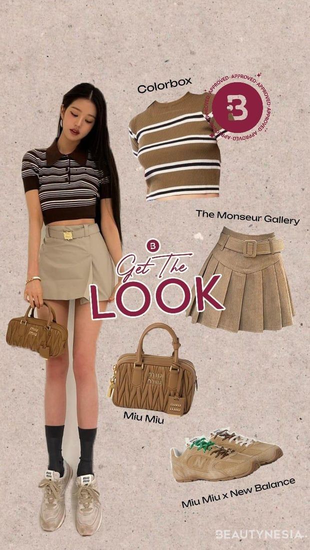 Jacket & Mini Skirt — Korean Street Style