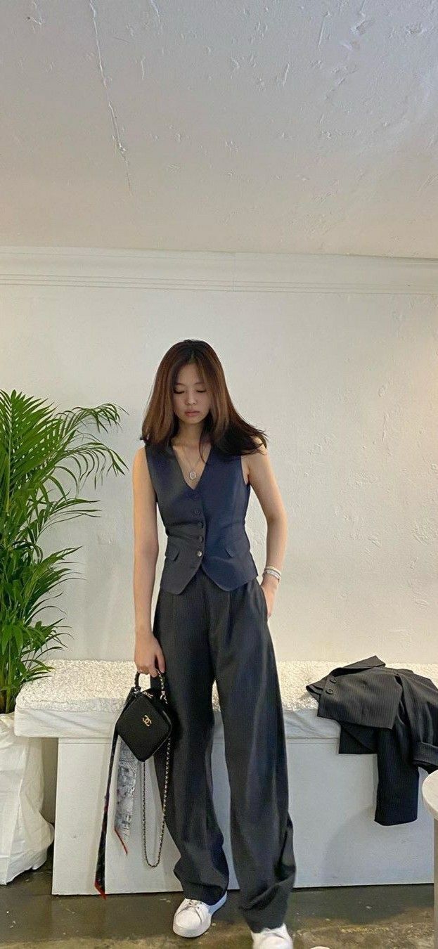 Jacket & Pants — Korean Street Style
