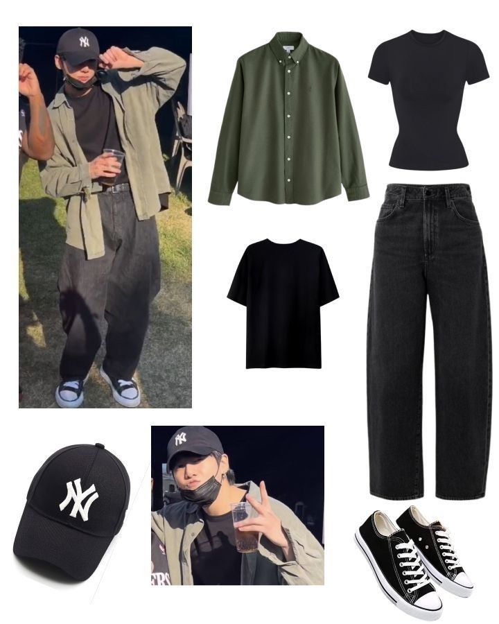 Jacket & Pants — Korean Street Style