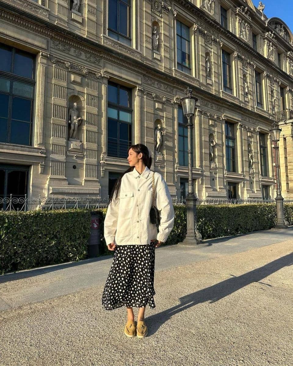 Jacket & Skirt — Korean Street Style