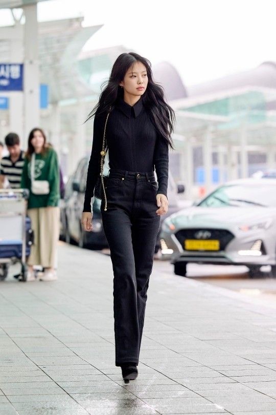 Jacket & Sweatpants — Korean Street Style