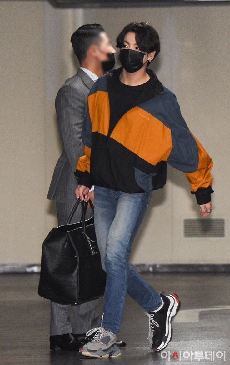 Jacket & Sweatpants — Korean Street Style