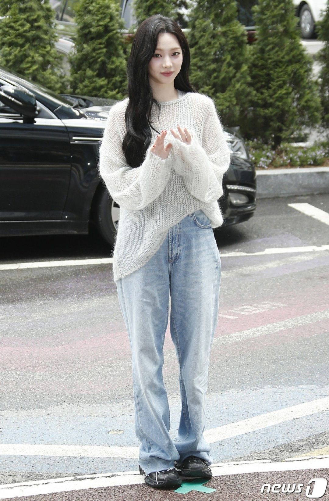 Jacket & Sweatpants — Korean Street Style