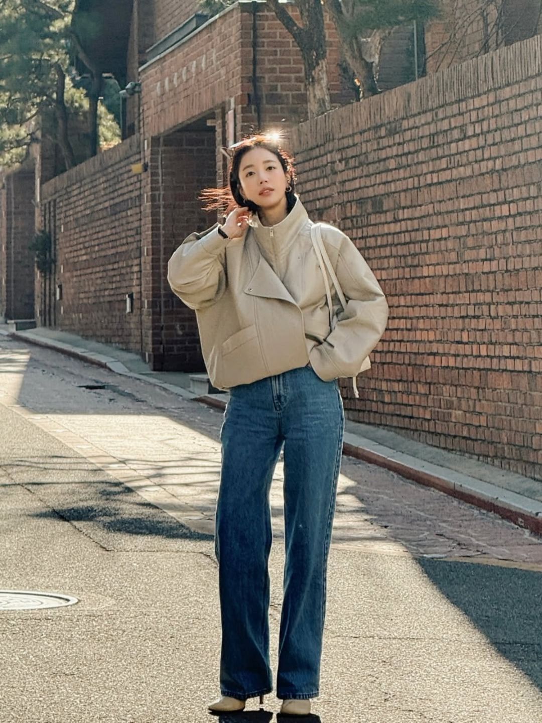 Jacket & Sweatpants — Korean Street Style