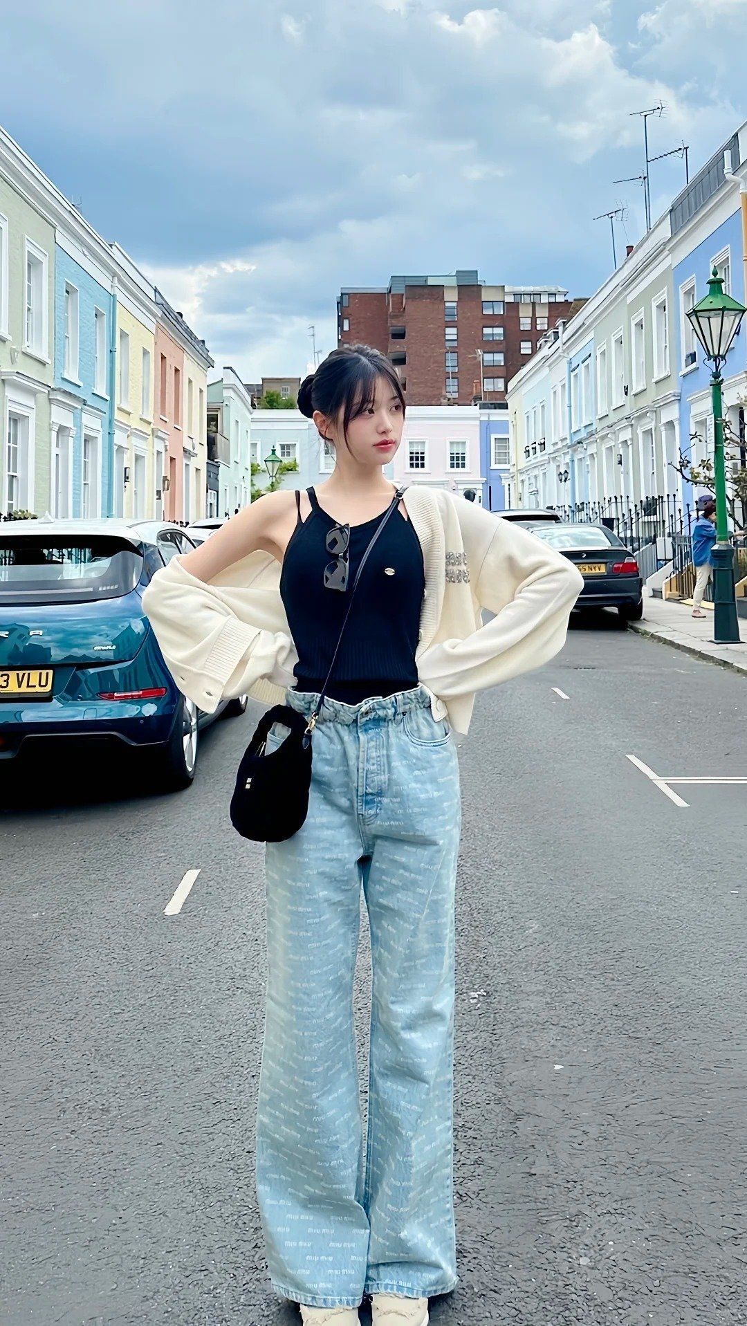 Jacket & Sweatpants — Korean Street Style