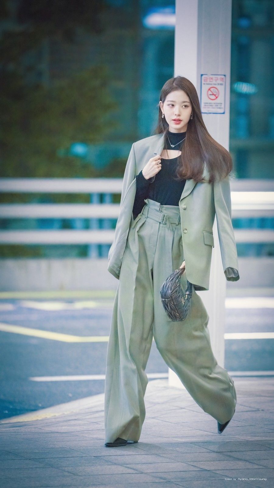 Jacket & Sweatpants — Korean Street Style