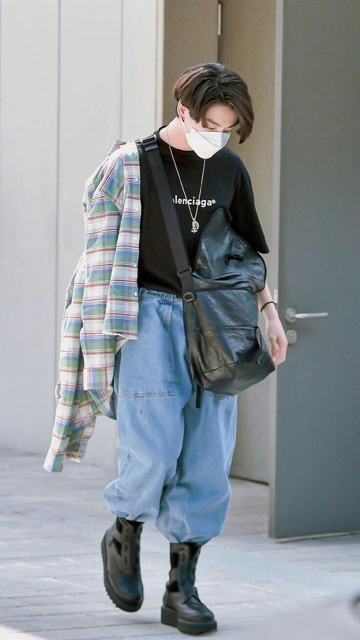 Jacket & Sweatpants — Korean Street Style