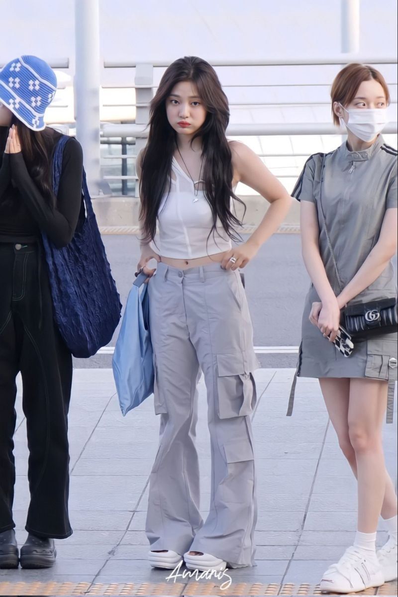 Jacket & Sweatpants — Korean Street Style