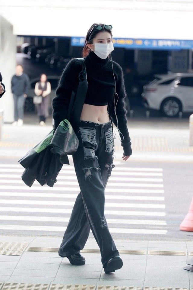 Jacket & Sweatpants — Korean Street Style