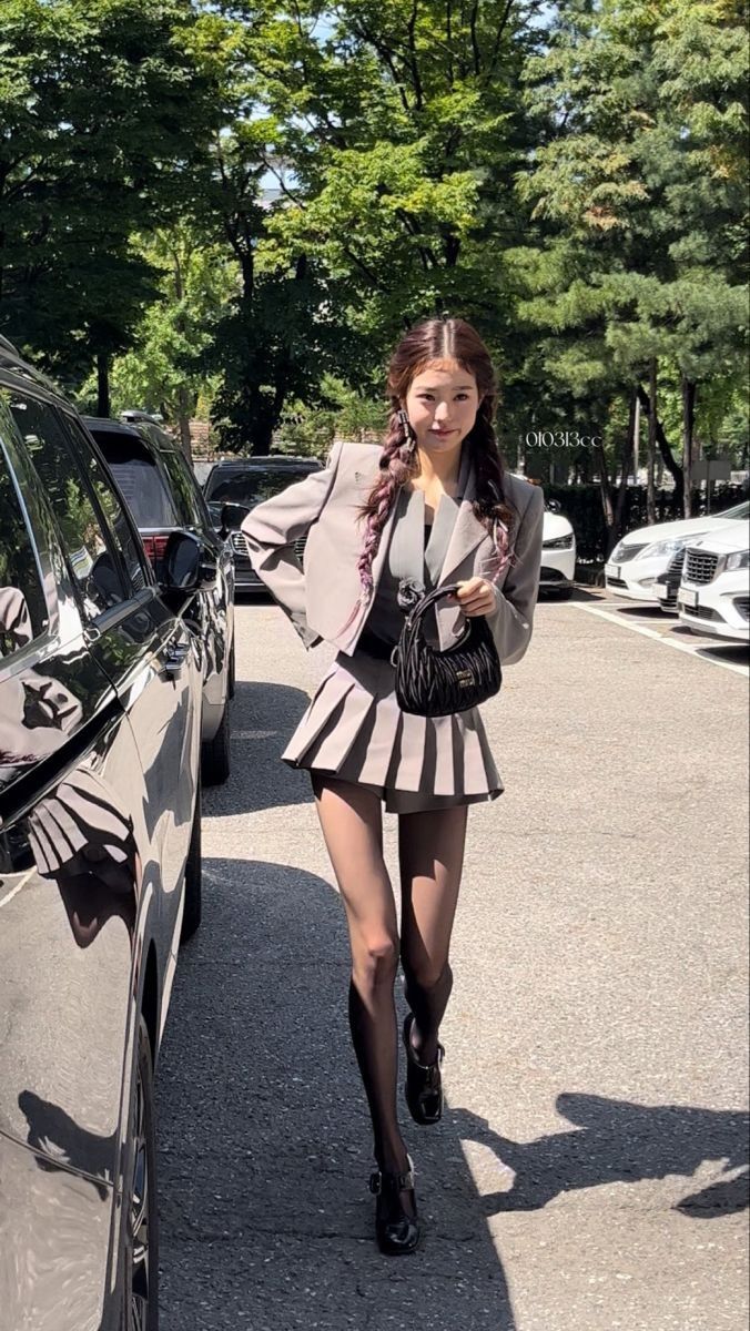 Wonyoung Inspired K-Fashion Look #47