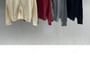 SeoulPop - Plain Waffle Knit Cardigan